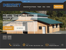 Tablet Screenshot of barncraftjc.com